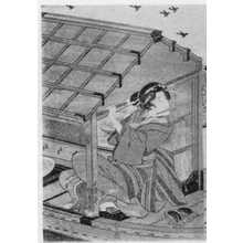 Utagawa Kunisada: 「両国夕涼景 左」 - Ritsumeikan University