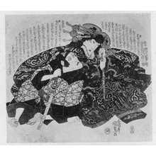 日本版画 "（助六）" 由 Utagawa Kunisada, 歌川国貞 (国貞〈1〉) 创作