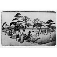 Utagawa Hiroshige: （海晏寺紅葉の図） - Ritsumeikan University