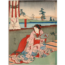 Utagawa Yoshitaki: 「お岩霊」 - Ritsumeikan University