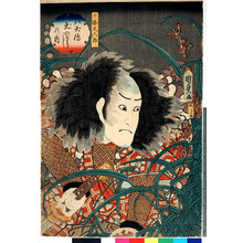 Utagawa Kunisada II: 「十條尺八郎」「八犬伝犬のさうし乃内」 - Ritsumeikan University