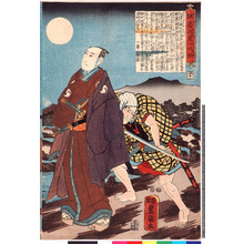 Utagawa Kunisada: 「誠忠大星一代話」「二十」 - Ritsumeikan University