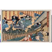 Utagawa Kunisada: 「仮名手本忠臣蔵 第三段目」 - Ritsumeikan University