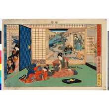 Utagawa Kunisada II: 「仮名手本忠臣蔵二段目」 - Ritsumeikan University