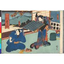 Utagawa Kunikazu: 「大日本六十余州 豊後」 - Ritsumeikan University