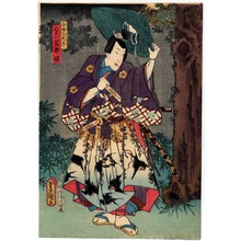 Japanese Print "「白ぬひ大尽実ハ若那姫」" by Utagawa Toyokuni III, 歌川豊国〈3〉 (豊国〈3〉)