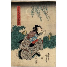 Utagawa Kunisada: 「調市長吉 尾上菊五郎」 - Ritsumeikan University