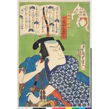 Utagawa Kunisada II: 「金華七変化の内」「大内家の忠臣小森半之丞晴光」 - Ritsumeikan University