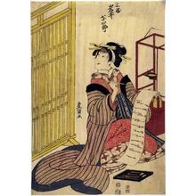 Utagawa Toyokuni I: 「三勝 岩井半四郎」 - Ritsumeikan University