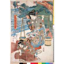 Utagawa Kuniyasu, 歌川国安 (国安)による浮世絵「「古今百人列女鑑」」