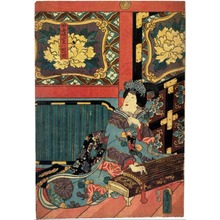 Utagawa Toyokuni III, 歌川豊国〈3〉 (豊国〈3〉)による浮世絵「「田毎姫実ハ照田」」