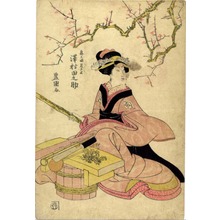 Utagawa Toyokuni I: 「鬼王妹月さよ 沢村田之助」 - Ritsumeikan University