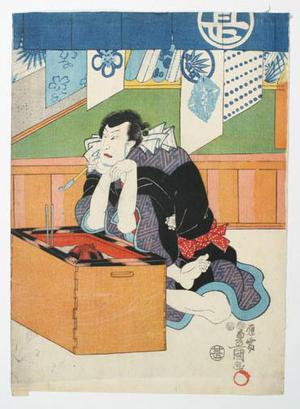 歌川国貞: Kabuki Scene - Robyn Buntin of Honolulu