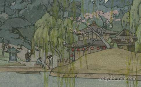 吉田博: Sarusawa Pond - Robyn Buntin of Honolulu