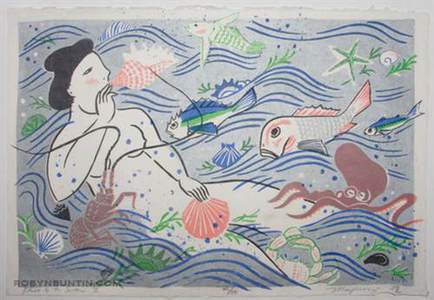 Oda Mayumi: Bliss of the Sea II (40/50) - Robyn Buntin of Honolulu