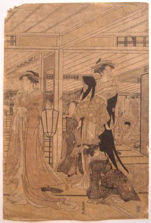 Utagawa Toyokuni (Utagawa Toyokuni)による浮世絵「Courtesans」