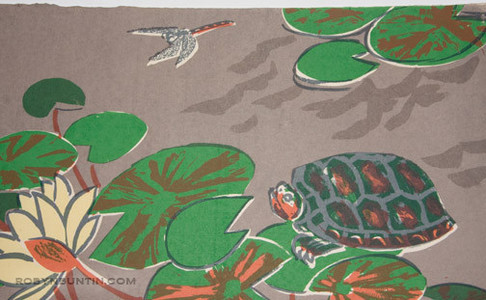 Oda Mayumi: In The Pond Diptych (10/50) - Robyn Buntin of Honolulu