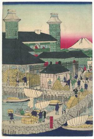 Utagawa Hiroshige III: Yokohama Waterfront - Robyn Buntin of Honolulu
