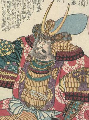 Utagawa Kuniyoshi: Kato Kiyomasa - Robyn Buntin of Honolulu