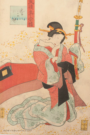 Utagawa Kunisada: Chapter 18 Matsukaze - Robyn Buntin of Honolulu