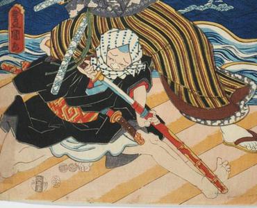 歌川国貞: Kabuki Scene - Robyn Buntin of Honolulu