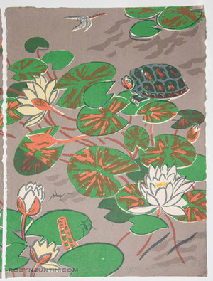 Oda Mayumi: In The Pond Diptych (10/50) - Robyn Buntin of Honolulu