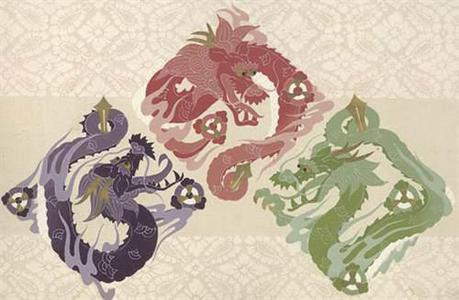 無款: Dragon Design - Robyn Buntin of Honolulu