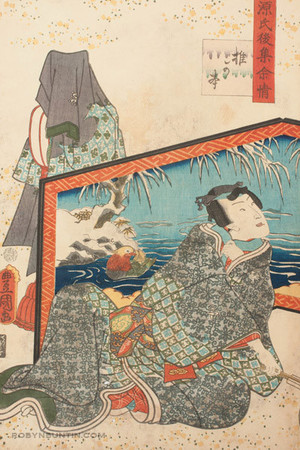 Utagawa Kunisada: Chapter 46 Shi-ga-moto - Robyn Buntin of Honolulu