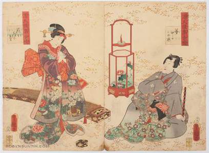 Utagawa Kunisada: Chapter 11 Hana-chiru-sato - Robyn Buntin of Honolulu