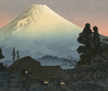 Watanabe Shotei: Mt. Fuji from Mizukubo, Evening - Robyn Buntin of Honolulu