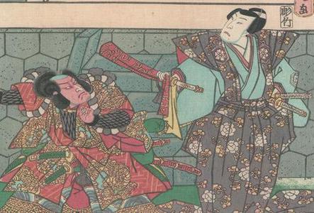 Utagawa Kunisada: Defense of Honjo Castle - Robyn Buntin of Honolulu