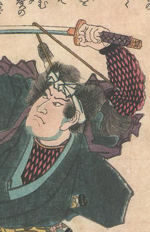 Utagawa Toyokuni I: Iga / Dai Dippon Series - Robyn Buntin of Honolulu