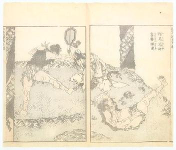 Katsushika Hokusai: Sumo Diptych - Robyn Buntin of Honolulu