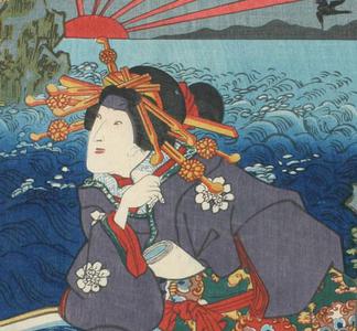 Utagawa Kunisada: Kabuki Scene - Robyn Buntin of Honolulu