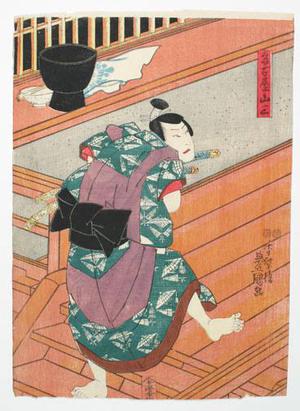 Japanese Print "Kabuki Scene" by Utagawa Kunisada, 歌川国貞 (Utagawa Kunisada)