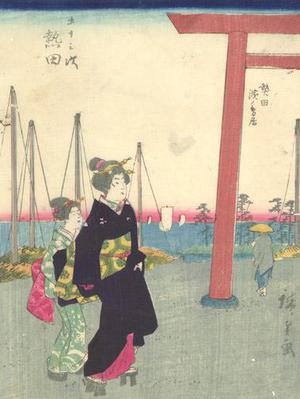 Utagawa Hiroshige: Miya - Robyn Buntin of Honolulu