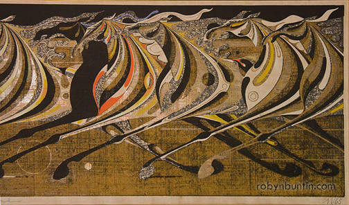 Nakayama Tadashi: Running Horses of the Festival (11/69) - Robyn Buntin of Honolulu