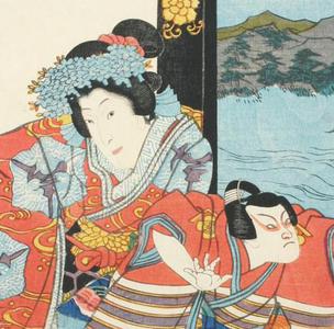 Utagawa Kunisada: Kabuki Scene - Robyn Buntin of Honolulu