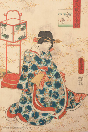 Utagawa Kunisada: Chapter 23 Hatsune - Robyn Buntin of Honolulu