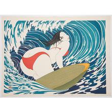 Okada Yoshio: Surfer Girl 12/100 - Robyn Buntin of Honolulu