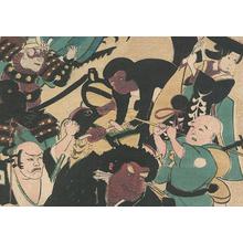 Utagawa Kuniyoshi, 歌川国芳 (Utagawa Kuniyoshi)による浮世絵「Otsu-e」