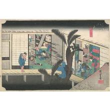 Utagawa Hiroshige: Akasaka on the Tokaido Road - Robyn Buntin of Honolulu