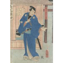 Japanese Print "Kabuki Actor" by Utagawa Kunisada, 歌川国貞 (Utagawa Kunisada)