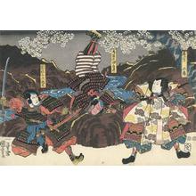 Utagawa Kuniyoshi: Scene from a Kabuki Play - Robyn Buntin of Honolulu