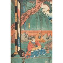 Utagawa Kuniyoshi, 歌川国芳 (Utagawa Kuniyoshi)による浮世絵「Kabuki Scene」