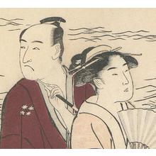 勝川春潮: Ichikawa Danjuro and Courtesans - Robyn Buntin of Honolulu