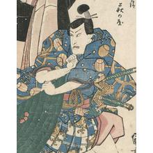 Utagawa Kuniyoshi, 歌川国芳 (Utagawa Kuniyoshi)による浮世絵「Kabuki Scene」