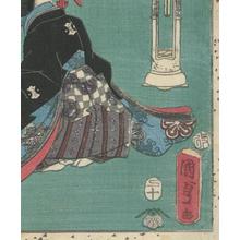 Utagawa Kunisada II, 二代歌川国貞 (Utagawa Kunisada II)による浮世絵「Tale of Genji, Chapter 32」