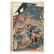 Utagawa Yoshitsuya, 歌川芳艶 (Utagawa Yoshitsuya)による浮世絵「Revenge of the Soga Brothers」