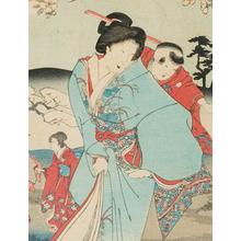 Toyohara Chikanobu: In the Garden - Robyn Buntin of Honolulu